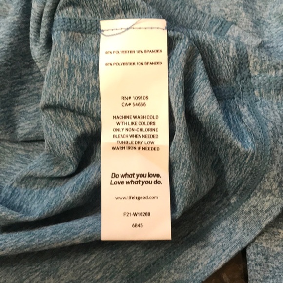 NWT Women Life is Good long sleeve tee Small - Picture 4 of 4